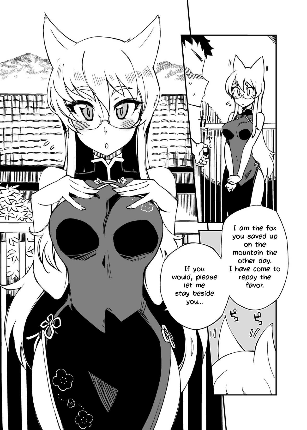 Hentai Manga Comic-Have You Saved a White Fox Who will Repay You for Your Kindness?-Read-4